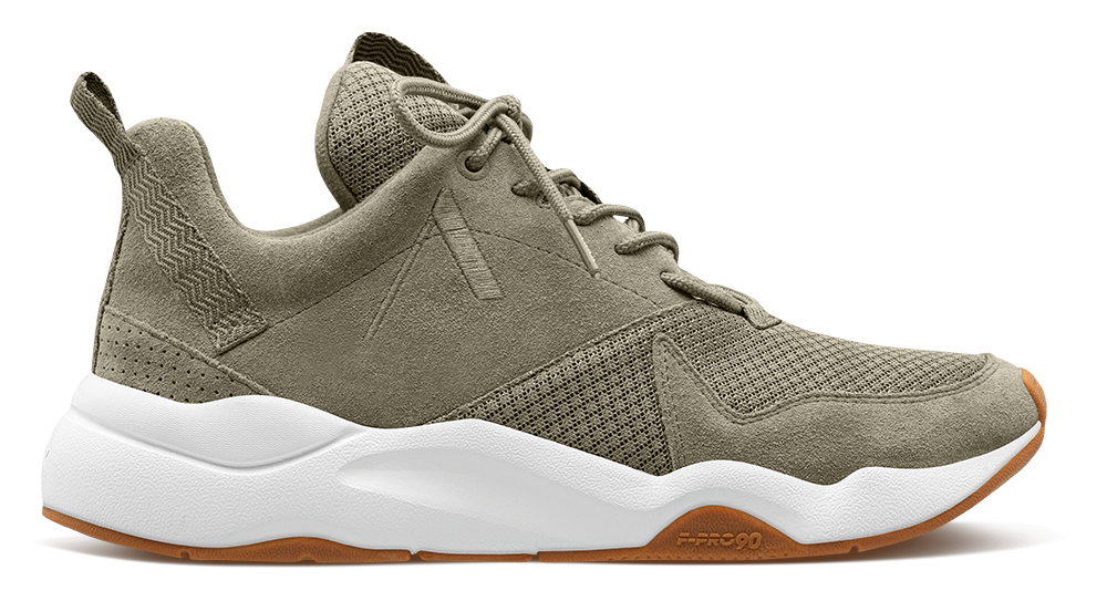 ARKK Collection Asymtrix Suede 3.0 F-PRO90 | Soft Army Gum | Men Asymtrix